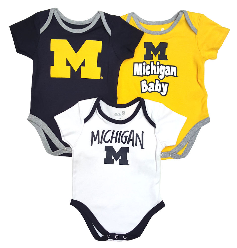 michigan wolverines infant apparel